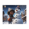 Chloe and the Winter Snowman Puzzle - 110-Piece Adventure