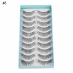 10 Pairs 3D Faux eyelashes synthetic Hair 