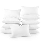 Downlite Hotel Style Hypoallergenic Down Alternative Pillow – Soft/Medium Density – Jumbo Size, 20 x 28 – Sham Stuffer – 10 pack