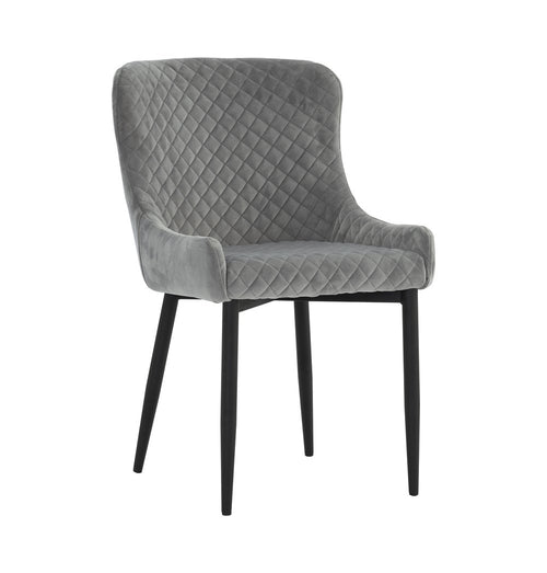 Saskia Dining Chair - Steel - Neshaí Fashion & More