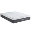 Classic Brands Cool Gel and Ventilated Memory Foam 12-Inch Mattress, queen, White - Neshaí Fashion & More
