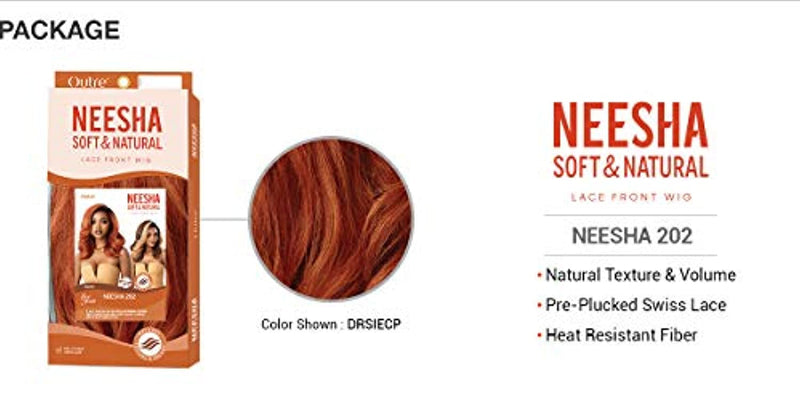 Outre Neesha Soft & Natural Synthetic Swiss Lace Front Wig NEESHA 202 (2) - Neshaí Fashion & More