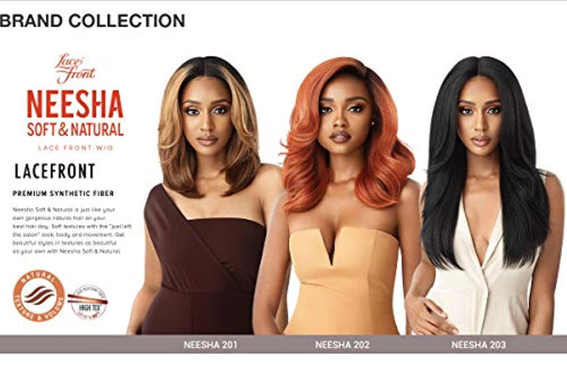 Outre Neesha Soft & Natural Synthetic Swiss Lace Front Wig NEESHA 202 (2) - Neshaí Fashion & More