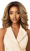 Outre Neesha Soft & Natural Synthetic Swiss Lace Front Wig NEESHA 204 (DR4/MUSHBL) - Neshaí Fashion & More