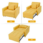Esright Convertible Chair Bed 3-in-1, Multi-Functional Adjustable Recline - Neshaí Fashion & More