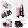 Stagiant Rolling Makeup Trolley 4 Tray iamond - Neshaí Fashion & More