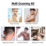HATTEKER Hair Clipper Beard Trimmer Kit For Men - Neshaí Fashion & More