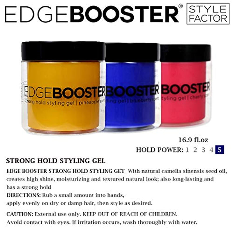 Strong Hold Styling Gel 16.9oz  strawberry - Neshaí Fashion & More