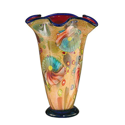 Tiffany Coast Sand Favrile Vase - Neshaí Fashion & More