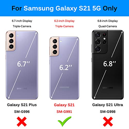 Galaxy S21 phone Case, Heavy Duty Shockproof Mandala in Galaxy - Neshaí Fashion & More