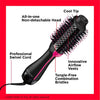 Revlon One-Step Hair Dryer And Volumizer Hot Air Brush, Black - Neshaí Fashion & More