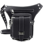 Hip Belt Messenger Bag Black - Neshaí Fashion & More