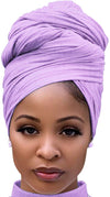 Long Lightweight Jersey Headwrap Turban - Neshaí Fashion & More