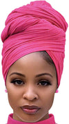 Long Lightweight Jersey Headwrap Turban - Neshaí Fashion & More