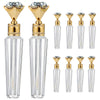 20 Pack Empty Lip Gloss Tube Diamond Shaped Wand -usa - Neshaí Fashion & More