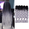 Ombre Colors Braiding Hair  Kanekalon 5Pcs - Neshaí Fashion & More