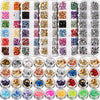 5 Box 11440pcs Nails Rhinestones and 36 Pots Foils Flakes, Teenitor Professional Nail Decoration with Gems for Nails Stud Foil for Nails Art - Neshaí Fashion & More