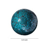 Whole Housewares Decorative Balls Set of 5 Glass Mosaic Sphere Dia 3" (Turquoise) - Neshaí Fashion & More