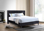 Home Life Black Premiere Classics Velour 51" Tall Headboard Platform W/Slats Queen-Complete Bed 5 Year Warranty 07 - Neshaí Fashion & More