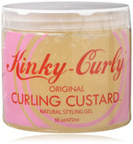 Kinky Curly Original Curling Custard Natural Styling Gel 16 oz - Neshaí Fashion & More