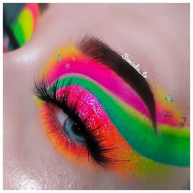 Aurora Glow  Fluorescent Eyeshadow Pallete - Neshaí Fashion & More