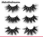 50 Pairs/25mm 5D Mink Wipsy -Fluffy  Cruelty Free thick band - Neshaí Fashion & More