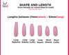 pink glam crystal Press on Nails DD28 - Neshaí Fashion & More