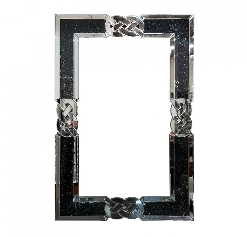DECO Gemini crystal Wall Mirror - Neshaí Fashion & More