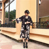 Jpanese streetwear women tops summer kimonos - Neshaí Fashion & More