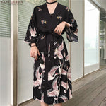 Jpanese streetwear women tops summer kimonos - Neshaí Fashion & More