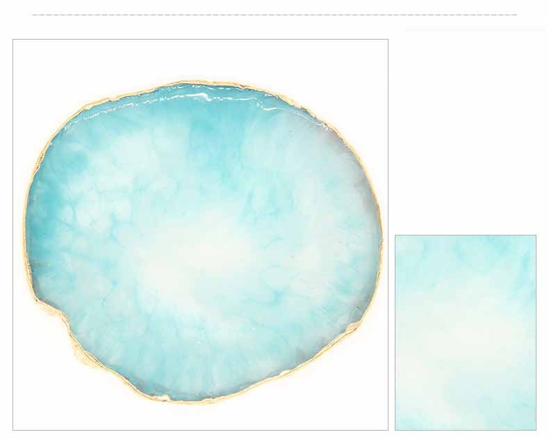 Resin Painted Tray Jewelry Stand - Neshaí Fashion & More