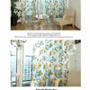 Top Finel  Panel Draperies light flowers - Neshaí Fashion & More