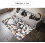 Nordic Style Simple Soft Polyester  Rugs - Neshaí Fashion & More