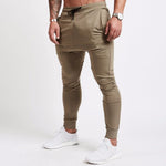 cotton short length Sweatpants gyms fitness workout gear - Neshaí Fashion & More