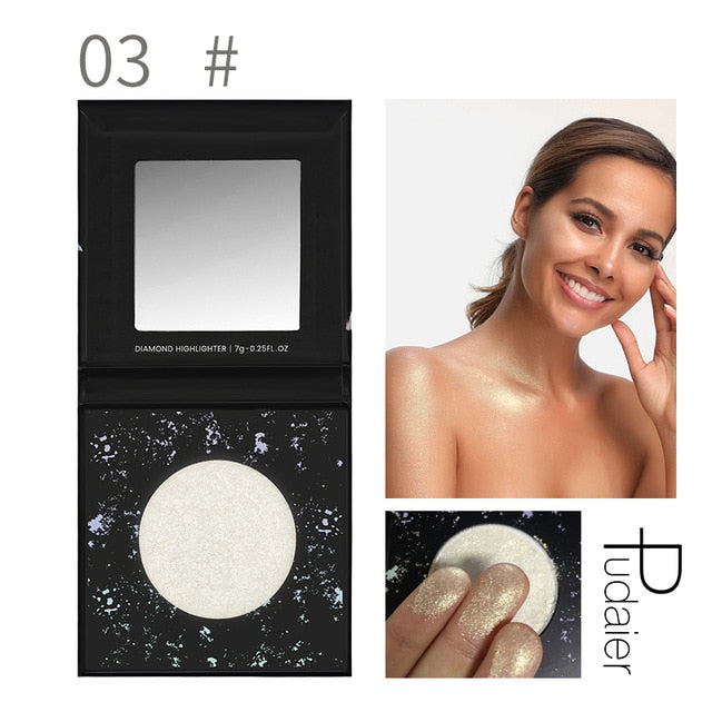 Illuminator Makeup Long-lasting Waterproof Blush Powder - Neshaí Fashion & More