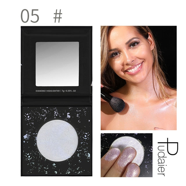 Illuminator Makeup Long-lasting Waterproof Blush Powder - Neshaí Fashion & More