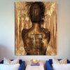 Golden Back Wall Art Picture Modern Home Decor Poster And Prints Picture For Living Room - Neshaí Fashion & More