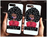 2bunz Melanin Poppin Aba phone Case For iphone 7 8 XS XR XSMAX 11 11Pro Case Cover - Neshaí Fashion & More