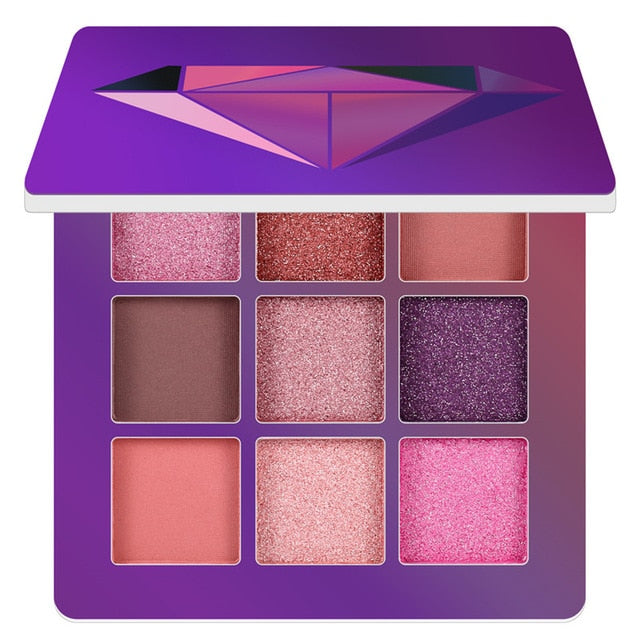 9 Color Eyeshadow Pallete various colors - Neshaí Fashion & More
