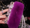 Colorful LaMaDiaa Luxury Rabbit Fur Diamond Fox Head Flower Pearl Phone Case For iPhone 11 Pro Max XR XS 7 8 Plus 6 6s Plus 5S Back Case - Neshaí Fashion & More