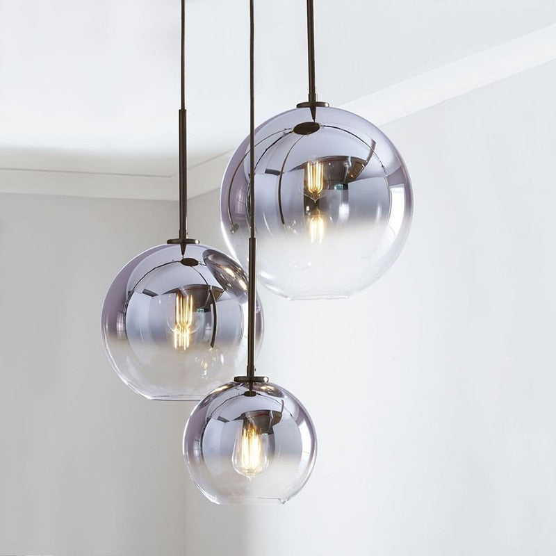 Combination Hanging Lights lamparas de techo colgante moderna - Neshaí Fashion & More