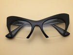 Cat Eye Glasses Black Vintage Spectacle Frames - Neshaí Fashion & More