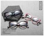 Black Leopard Pink Glasses Frame - Neshaí Fashion & More