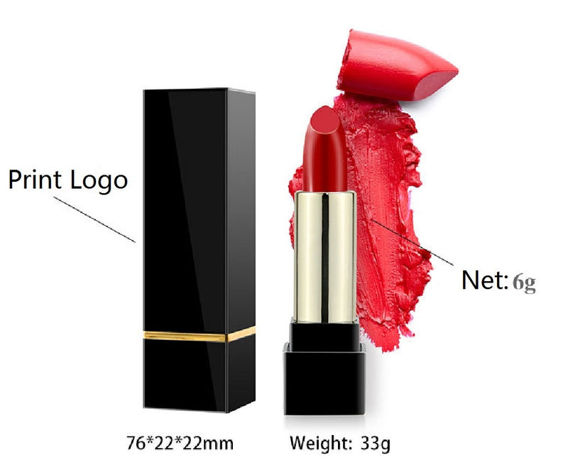 Custom Private Label 17 Colors Matte lipstick Wholesale - Neshaí Fashion & More