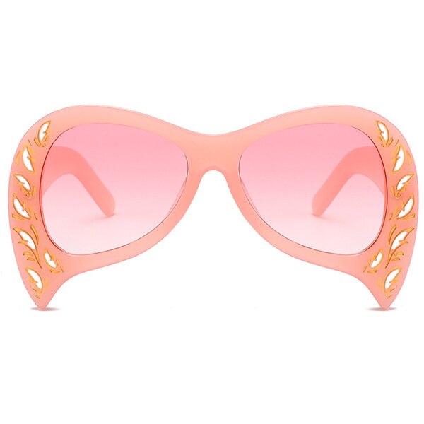 Travel Cat Eye Sun Glasses Big Glasses Frame UV400 - Neshaí Fashion & More