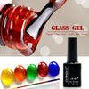7.3ML Translucent Amber Colored Gel Nail Enamel - Neshaí Fashion & More