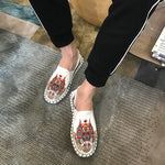 Fashion Embroidered Loafers - Neshaí Fashion & More