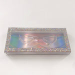 25mm False Eyelashes Packaging Empty Lash Case Bling Glitter Eyelash Box without Eyelashes - Neshaí Fashion & More
