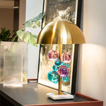 Bubble Metal Mushroom Desktop Lamp - Neshaí Fashion & More