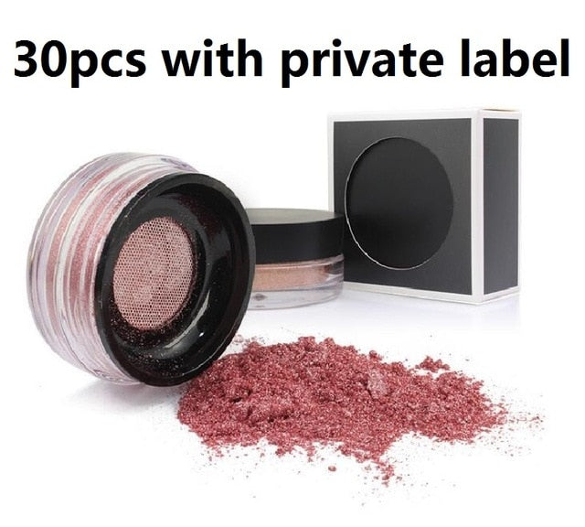Custom Private Label 8 colors Loose Highlighter Powder - Neshaí Fashion & More
